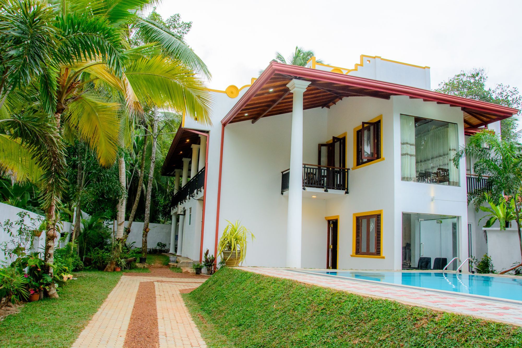 Villa White Hikkaduwa Exteriér fotografie